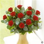 Elegant Red Rose  Vase 12